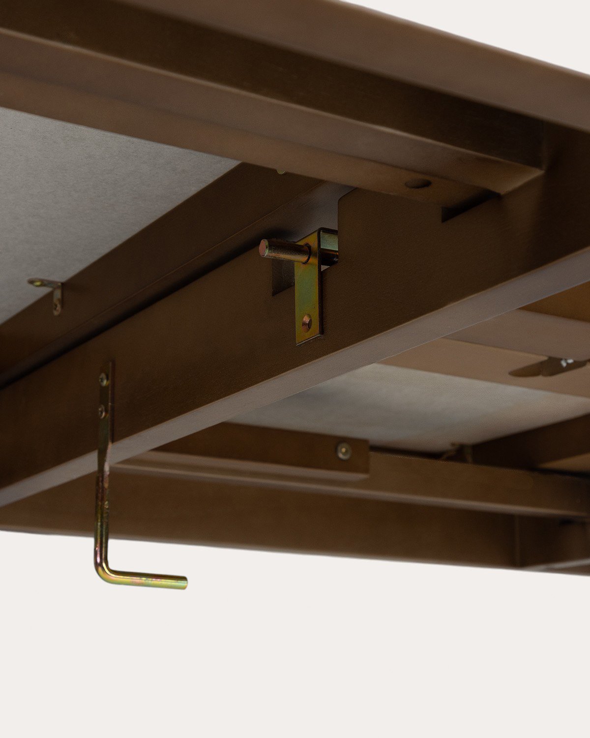 Mesa Extensible Rectangular de Exterior de Cemento y Madera de Acacia (225-330x100 cm) Ubel, imagen de galer&iacute;a 10