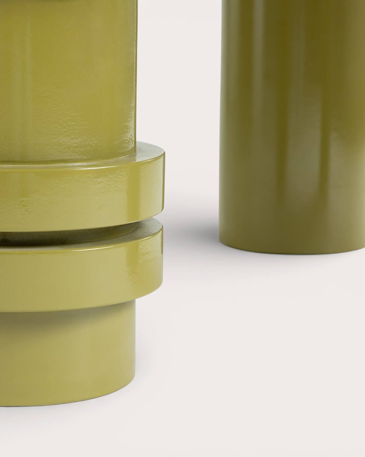 Mesa de Comedor de Terrazo y Madera de Mango (Ø140 cm) Atenas, imagen de galer&iacute;a 6