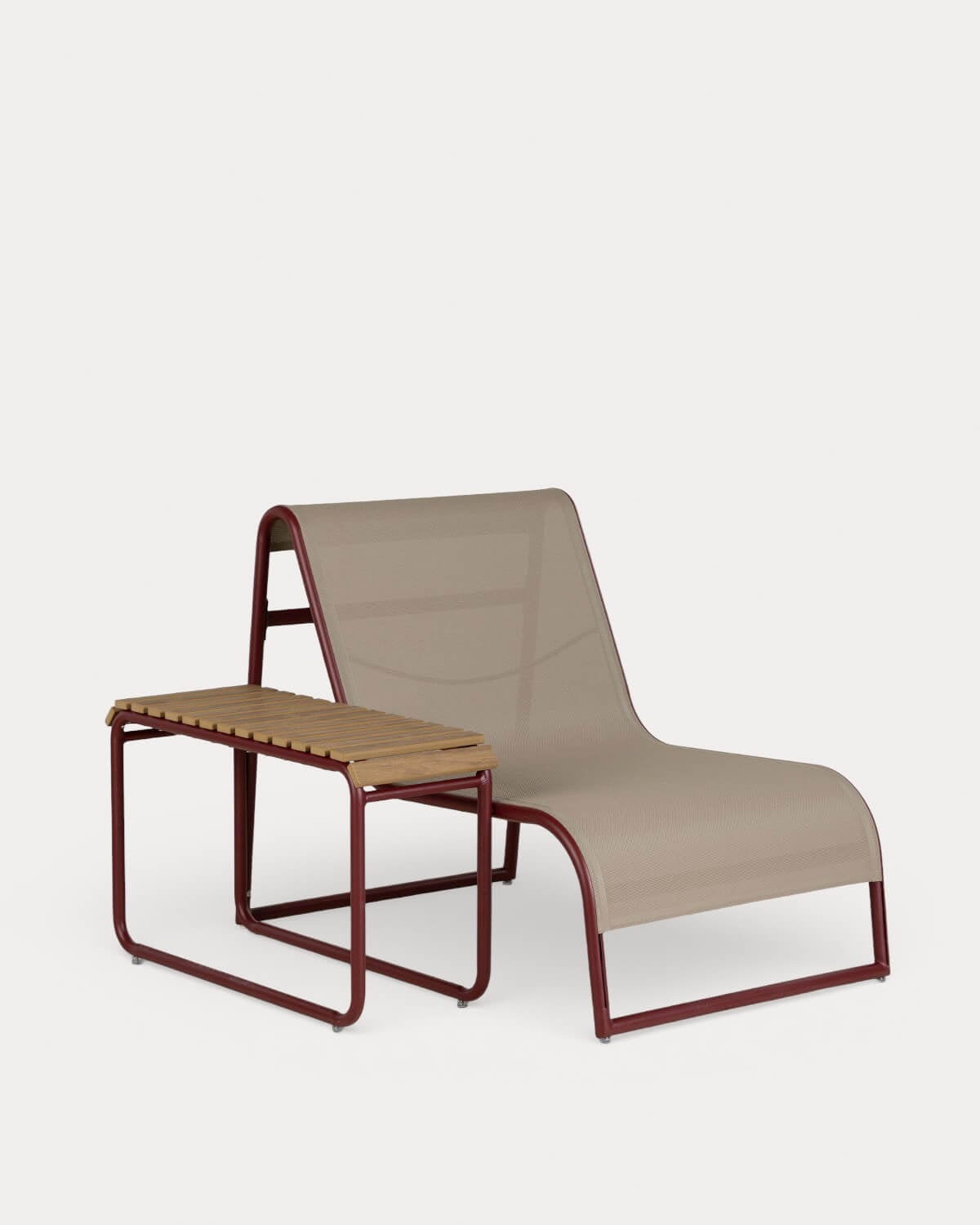 Set de Sillón de Jardín con Mesa Auxiliar de Aluminio Dreisi, imagen de galer&iacute;a 1