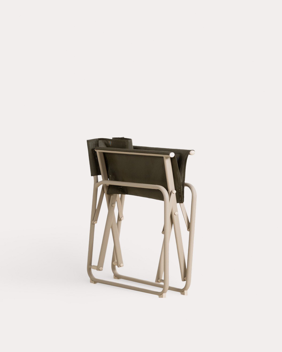 Sillón de Jardín Plegable de Metal y Tela Bowye, imagen de galer&iacute;a 2