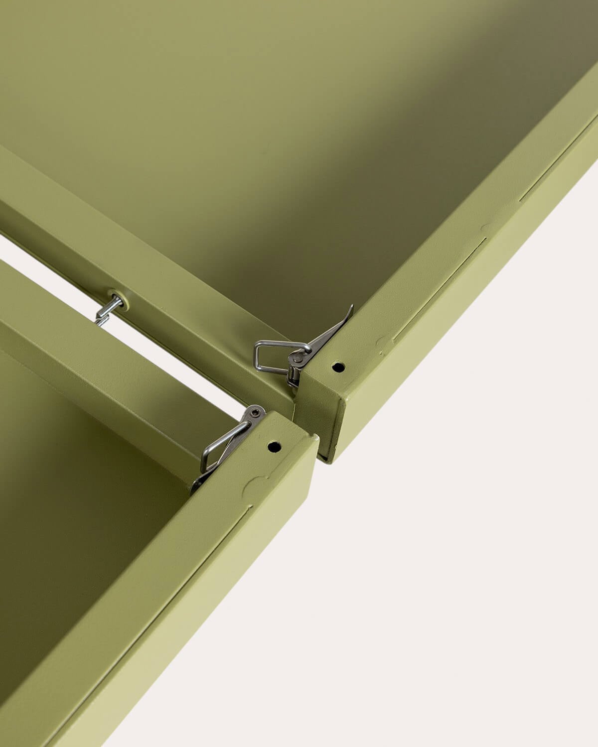 Mesa Extensible Redonda de Comedor de Metal (Ø120-240x120 cm) Beca, imagen de galer&iacute;a 11