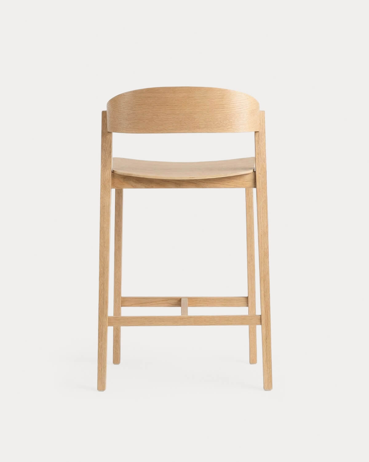 Taburete Alto de Madera de Roble (65 cm) Laly, imagen de galer&iacute;a 5