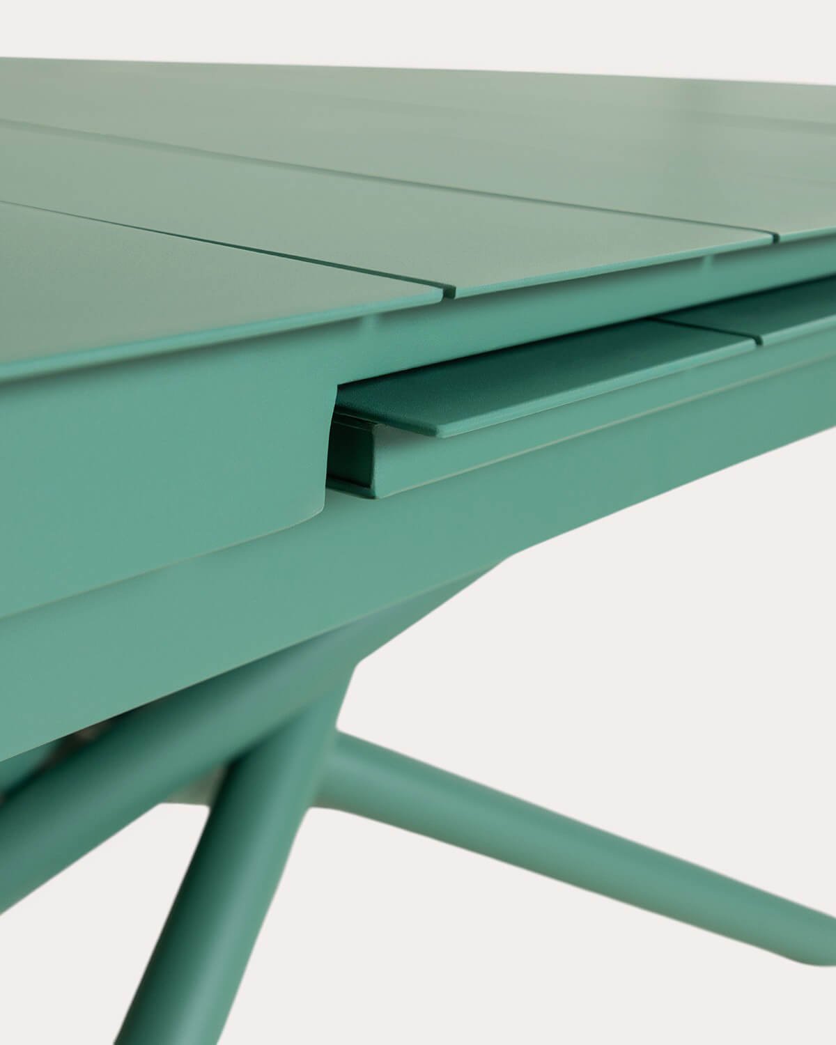 Mesa Extensible Rectangular de Comedor de Aluminio (180-240x90 cm) Kelsey, imagen de galer&iacute;a 4