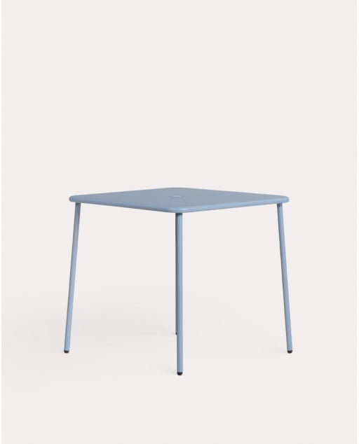 Mesa de Exterior Cuadrada de Metal (78x78 cm) Mijail
