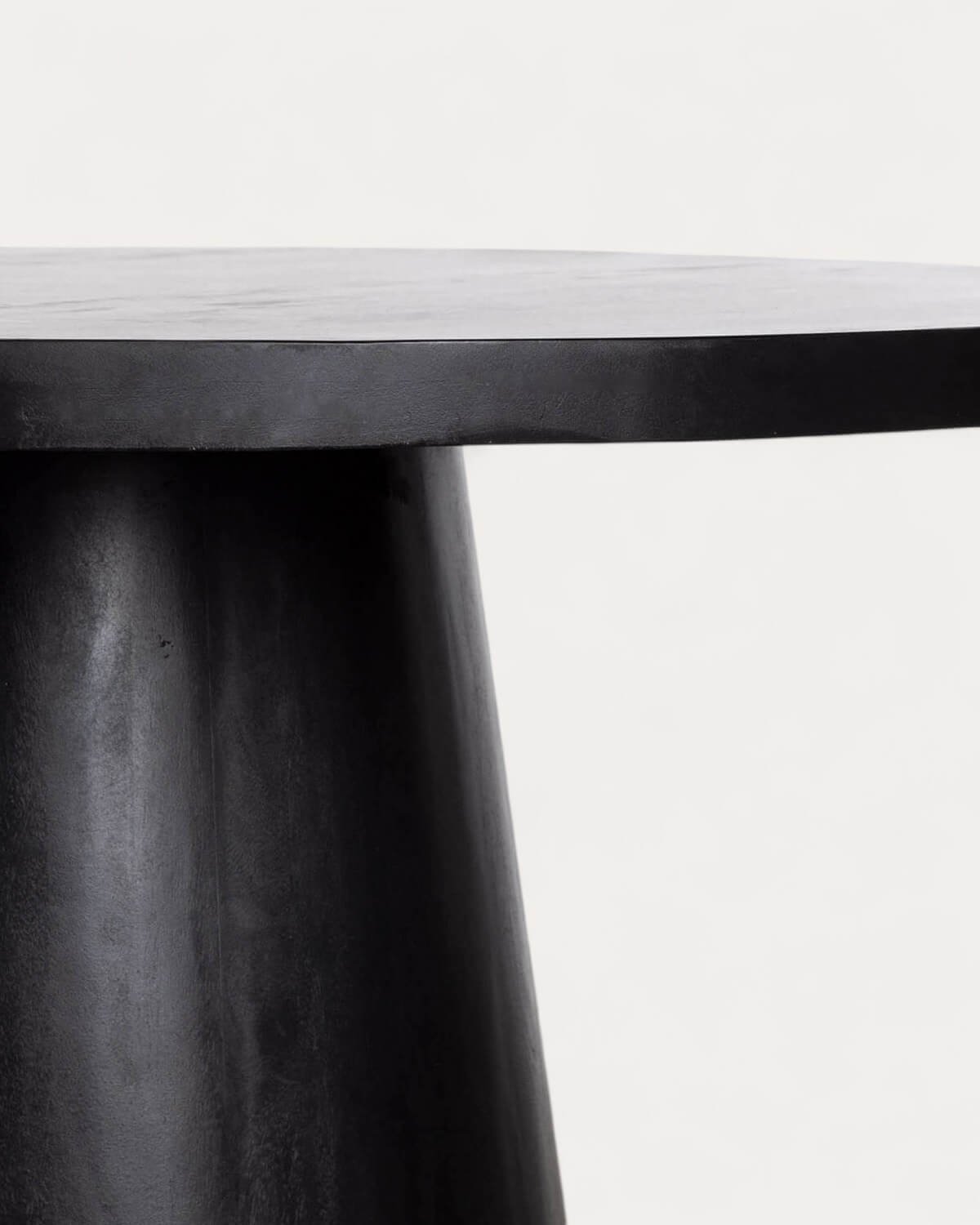 Mesa de Comedor Redonda de Madera de Mango (Ø120 cm) Doran, imagen de galer&iacute;a 4