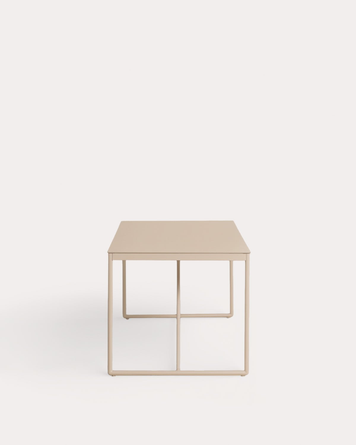 Mesa de Exterior Rectangular de Metal y Vidrio (185x85 cm) Bowye, imagen de galer&iacute;a 4