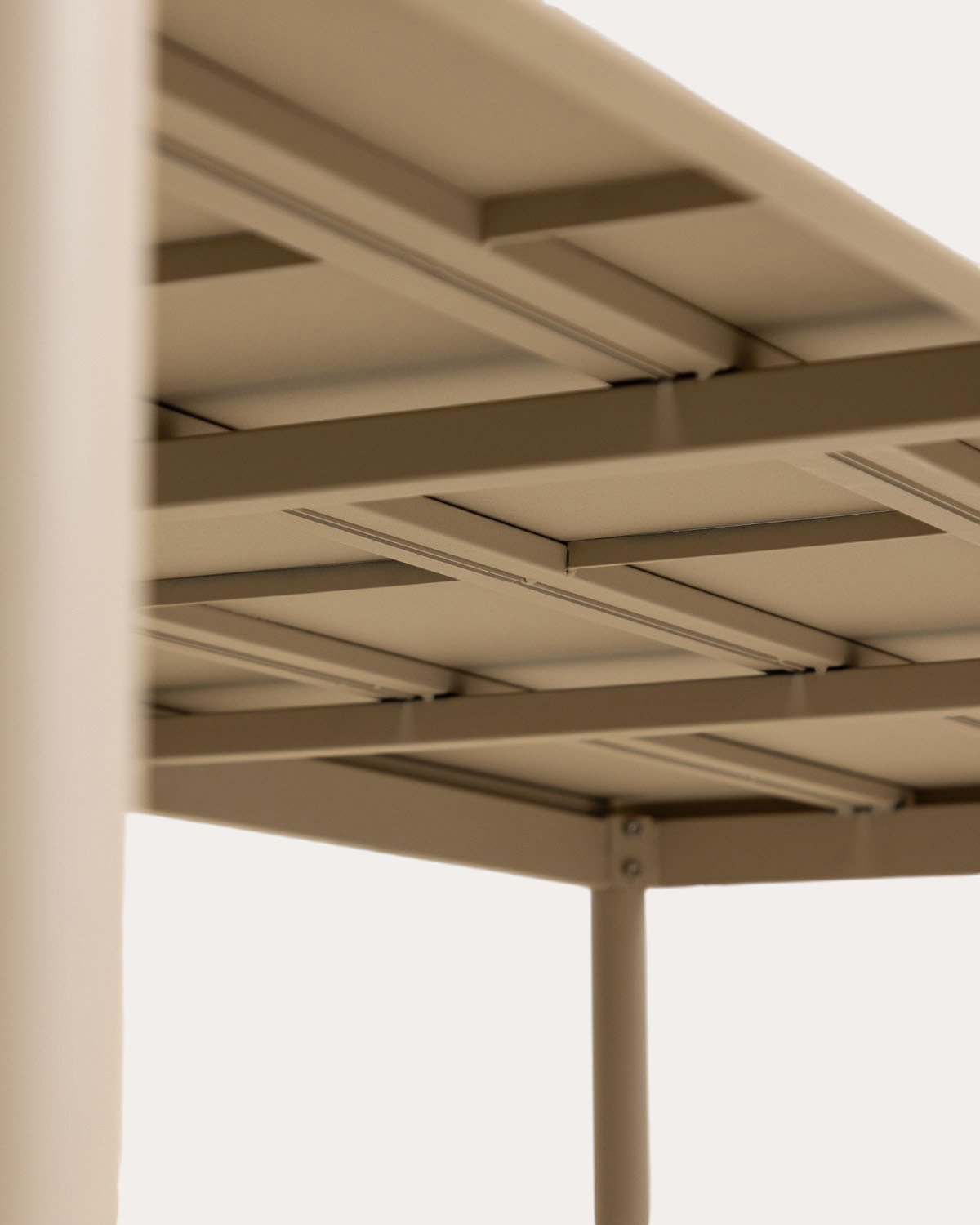 Mesa de Exterior Rectangular de Metal (200x90 cm) Dessie, imagen de galer&iacute;a 4