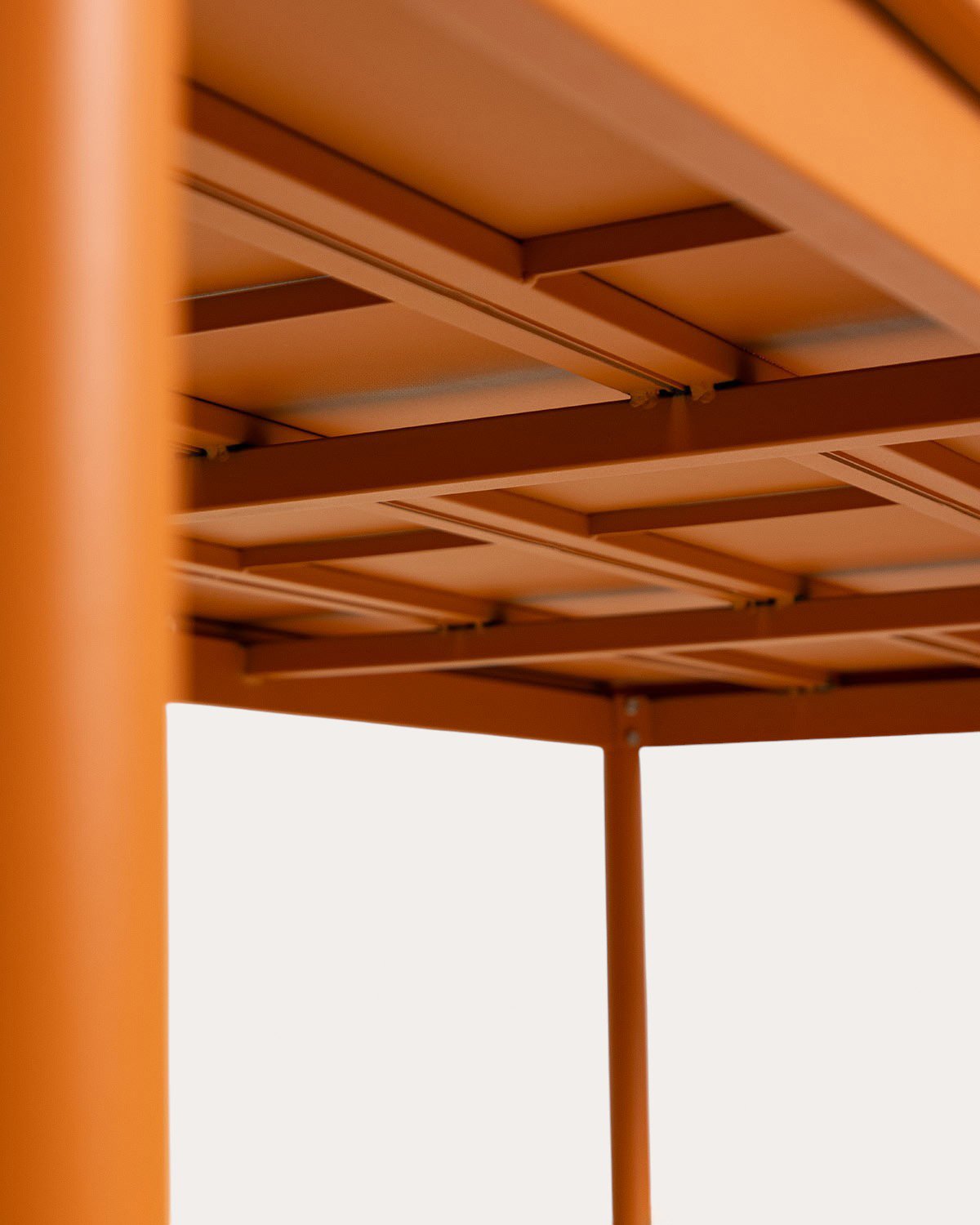 Mesa de Exterior Rectangular de Metal (200x90 cm) Dessie, imagen de galer&iacute;a 4