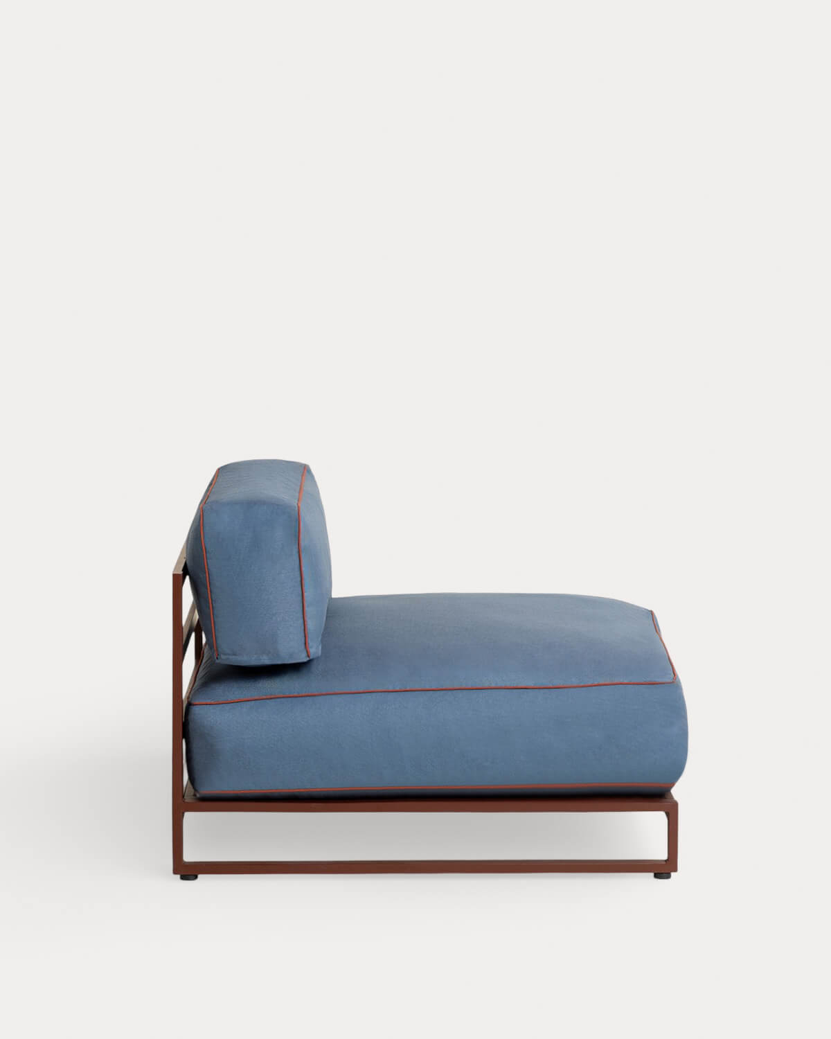 Módulo Central de Jardín de Metal y Tela para Sofá Modular Kristen, imagen de galer&iacute;a 2