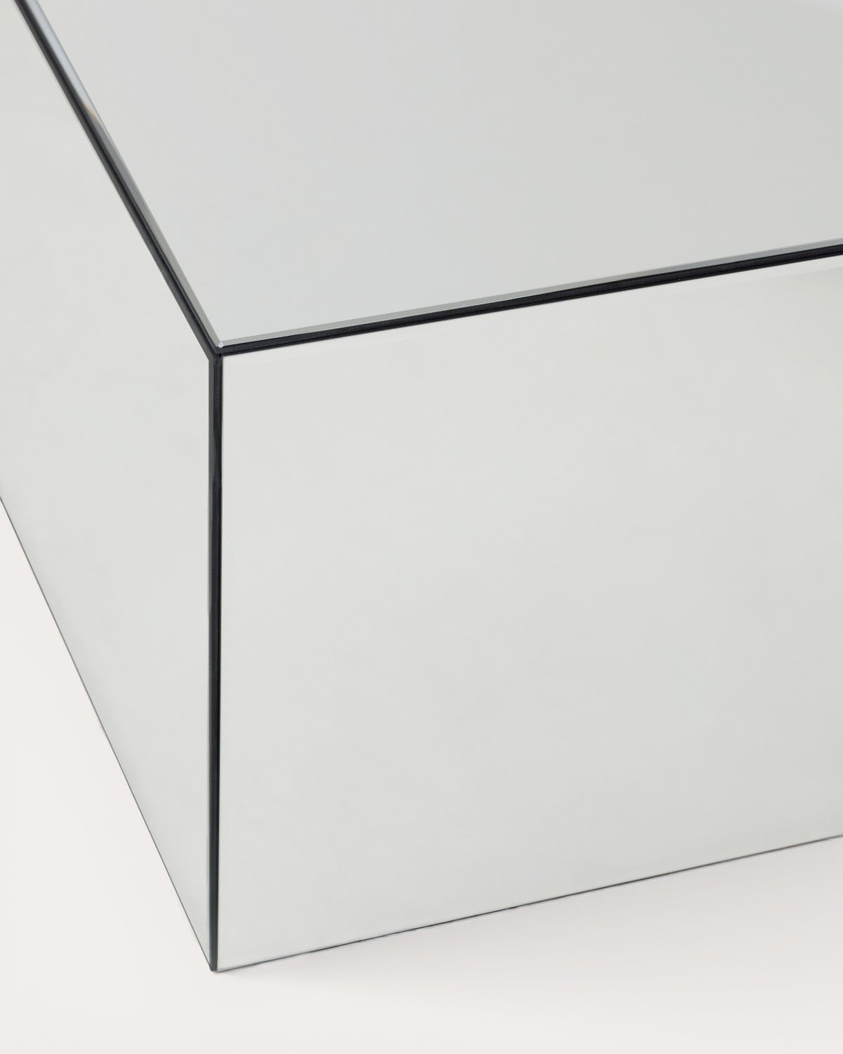 Mesa de Centro Cuadrada de Cristal (75x75 cm) Ninel, imagen de galer&iacute;a 4