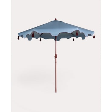 Sombrilla de Jardín y Terraza (Ø260 cm) Xuna Azul Silvery - The Masie