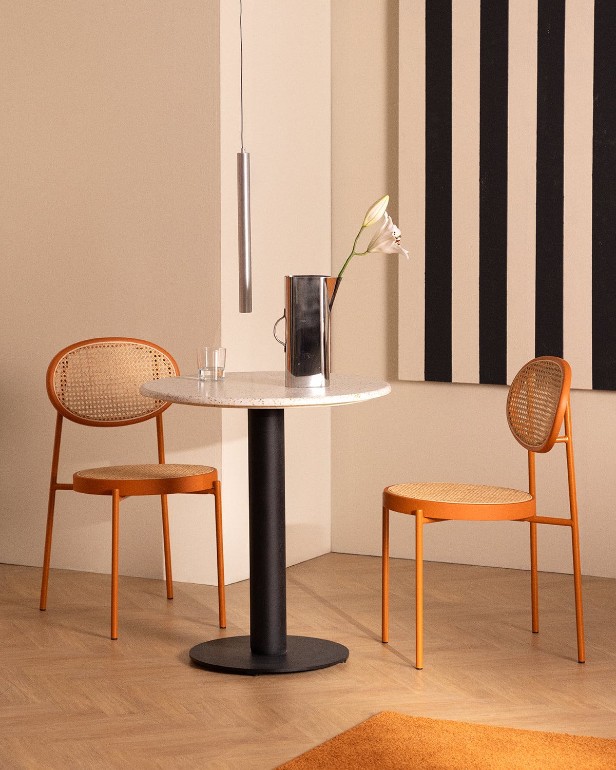 Mesa de Comedor Redonda de Terrazo (Ø70 cm) Habana , imagen de galer&iacute;a 2