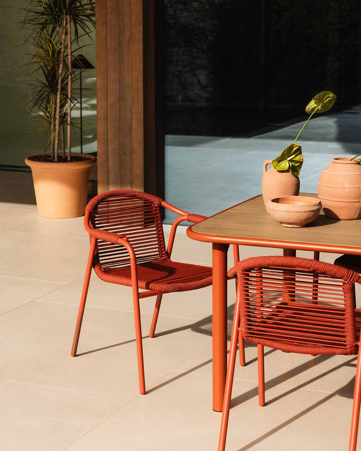 Silla de Exterior de Metal y Cuerda Murna, imagen de galer&iacute;a 2