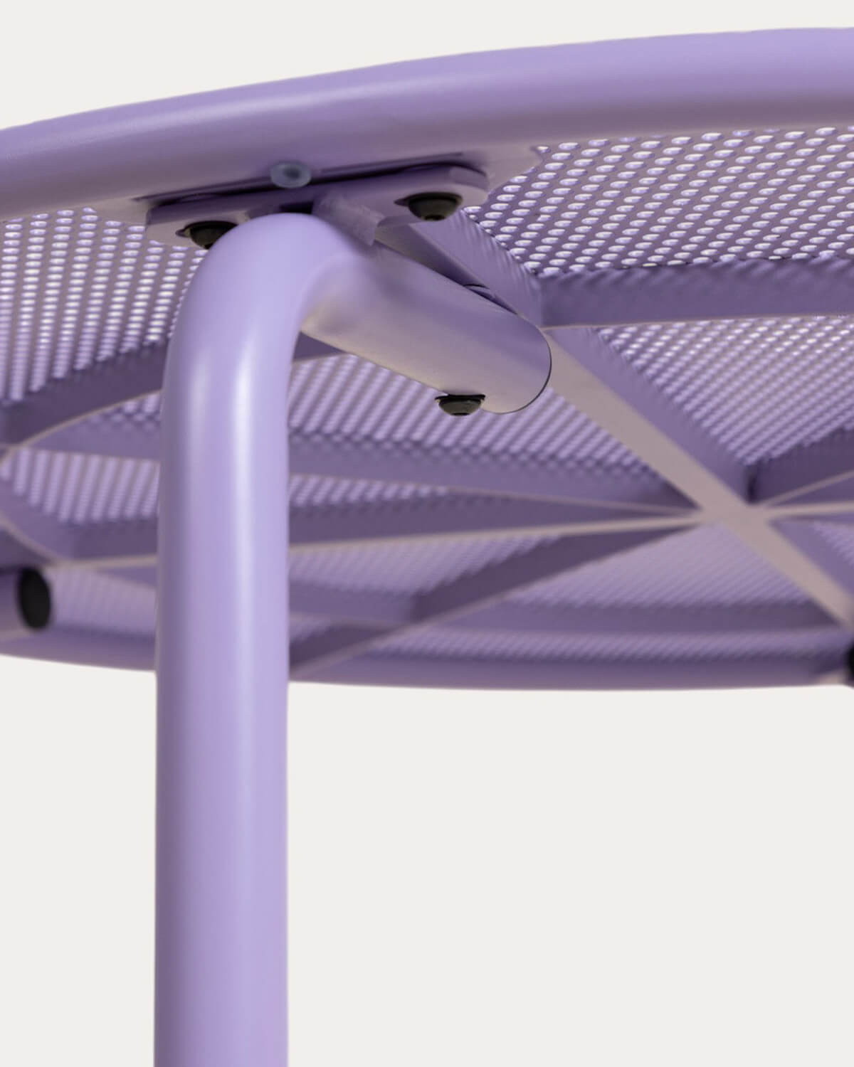 Set de Mesa Redonda (Ø110 cm) y 4 Sillas con Reposabrazos de Metal Dorothea de Exterior, imagen de galer&iacute;a 9