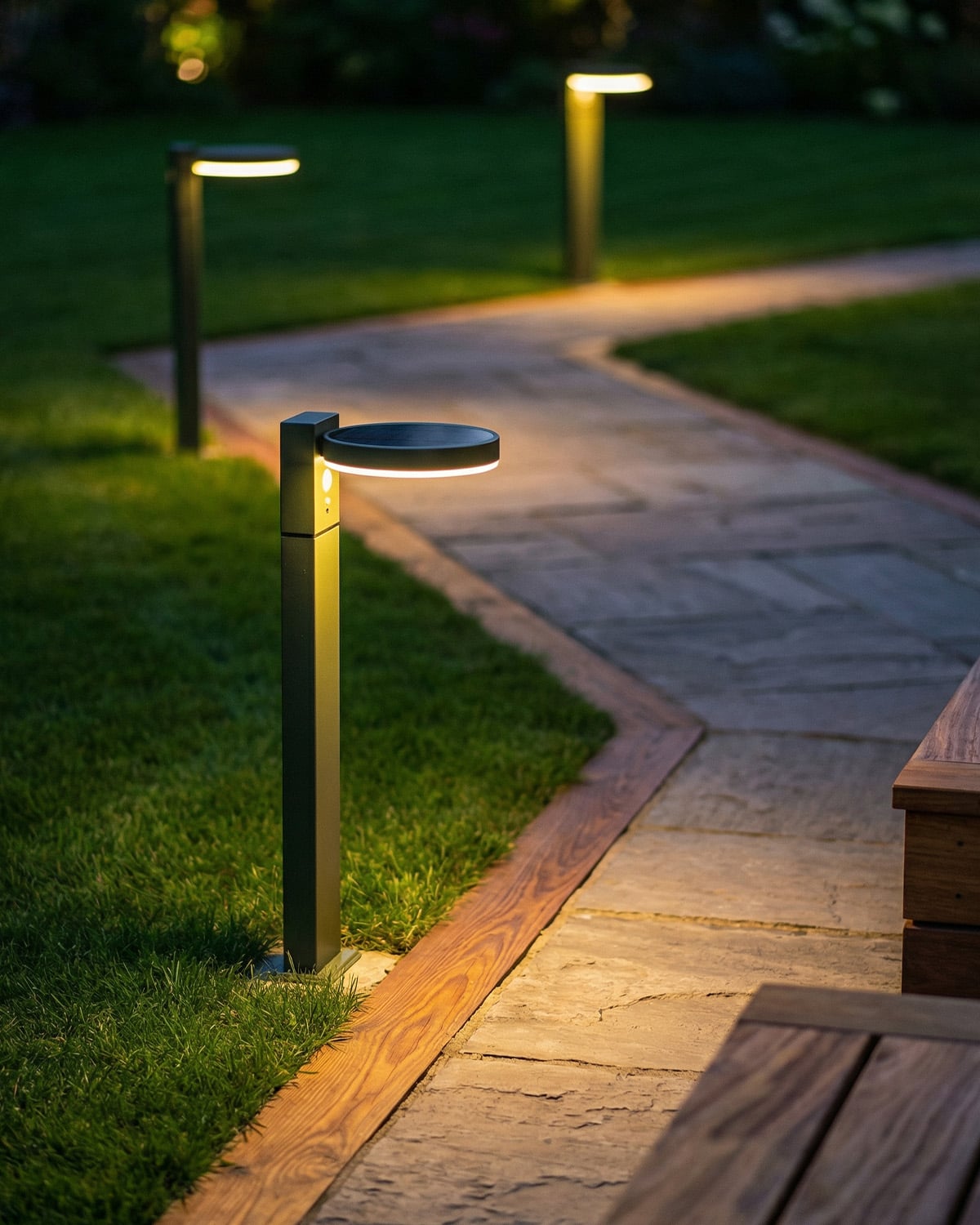 Baliza Solar LED de Exterior de Aluminio Marisa, imagen de galer&iacute;a 2