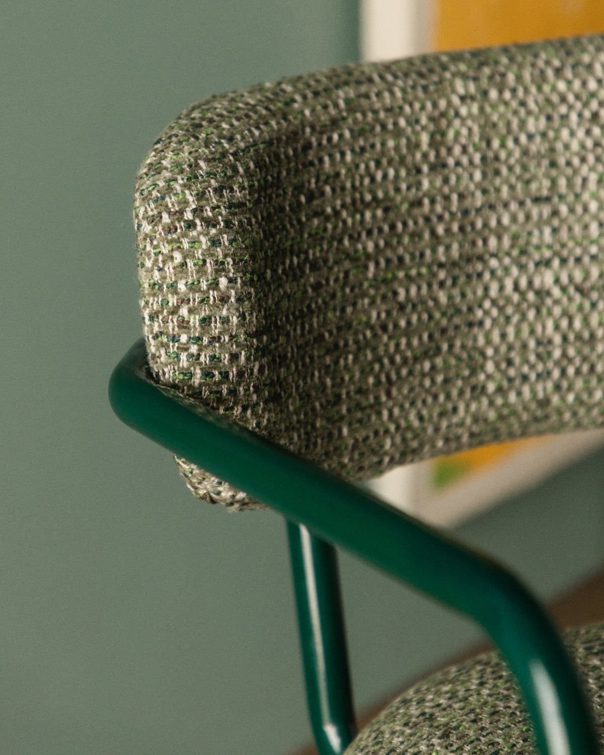 Silla de Comedor de Metal y Tela Yeray, imagen de galer&iacute;a 6