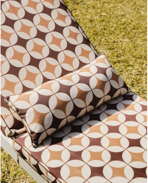 Cojín de Exterior Rectangular de Tela (65x25 cm) Edimbra