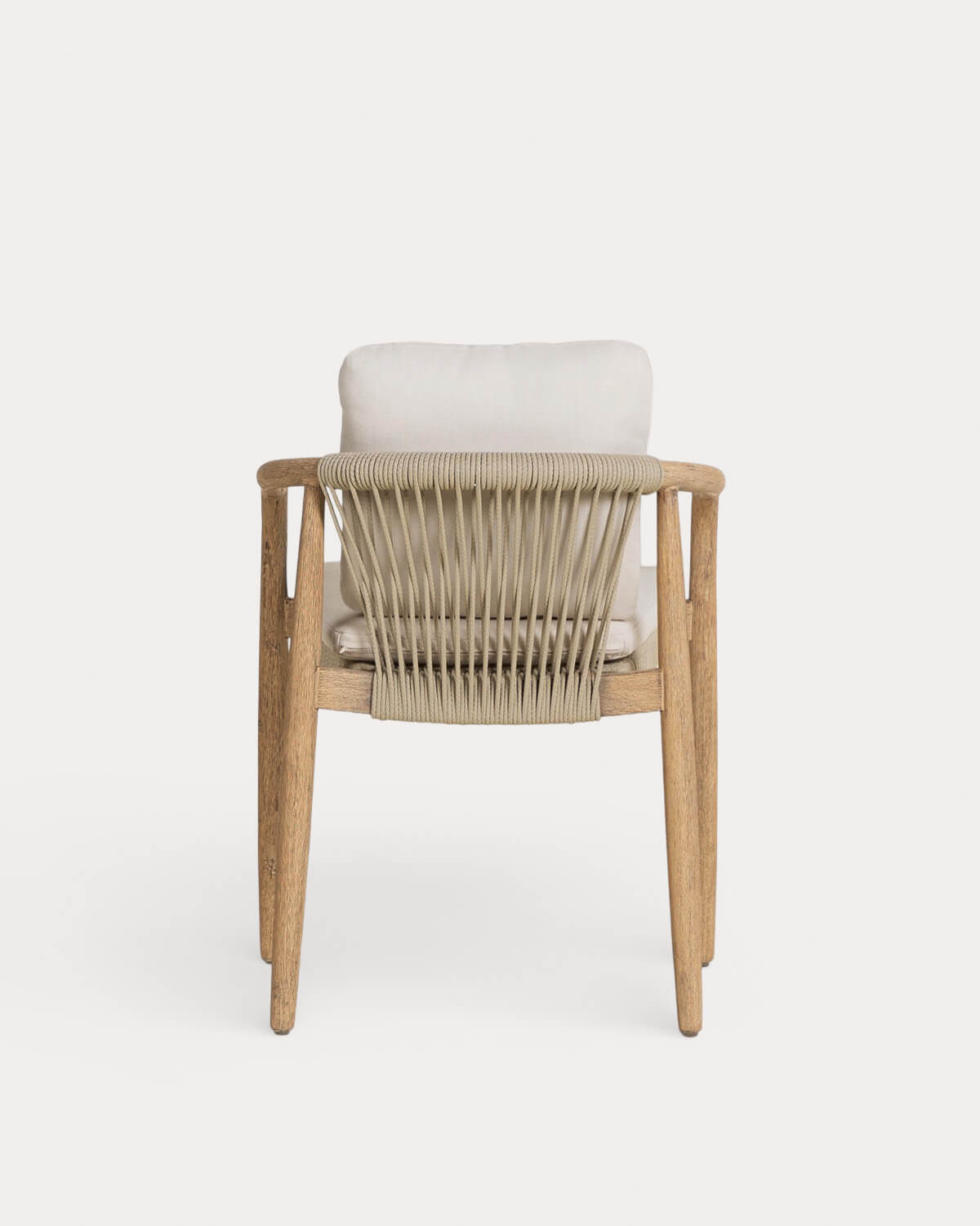 Silla de Exterior de Madera de Acacia con Cojín Loli, imagen de galer&iacute;a 5