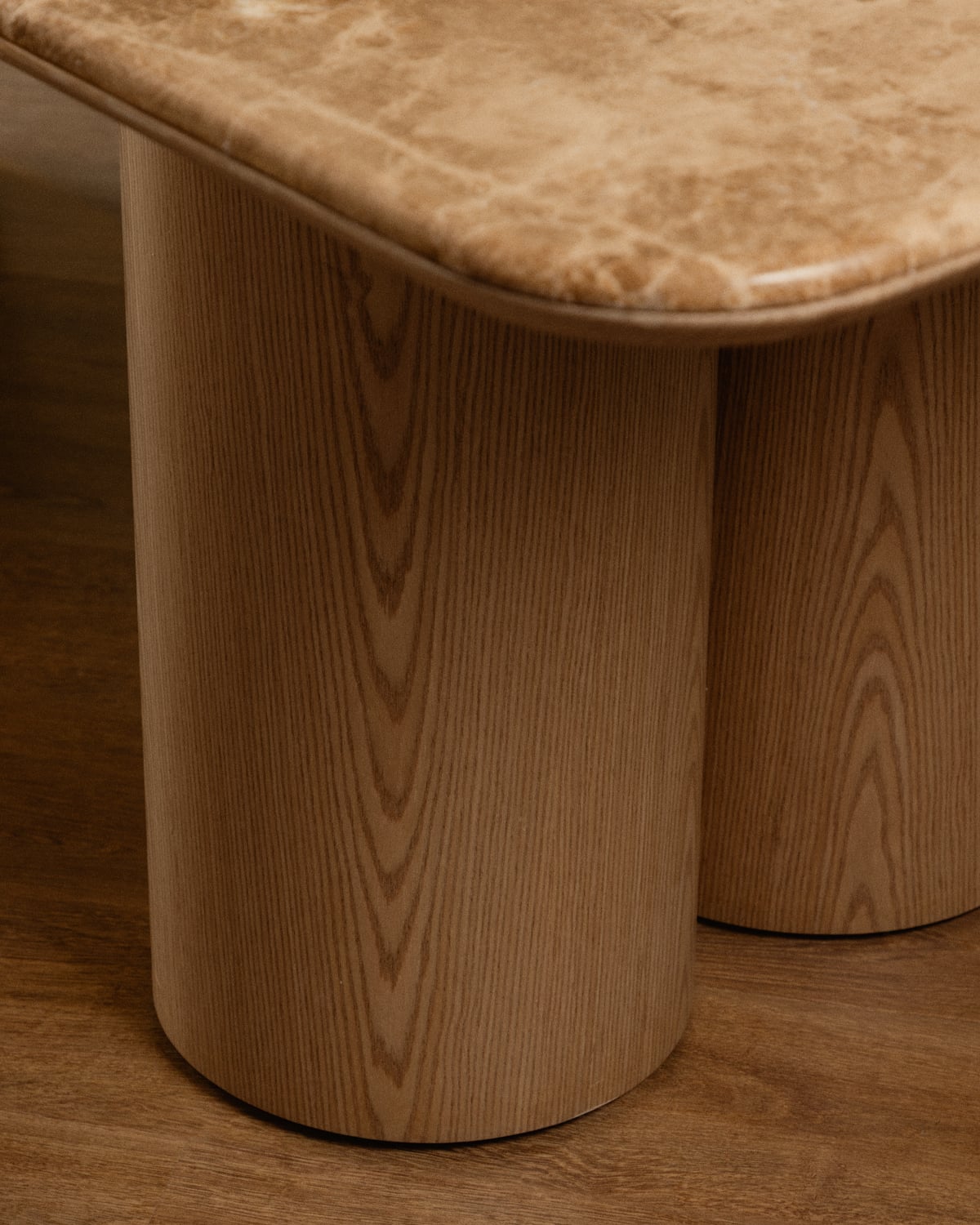 Mesa de Comedor Rectangular de Mármol y Madera (240x110 cm) Aegir, imagen de galer&iacute;a 6