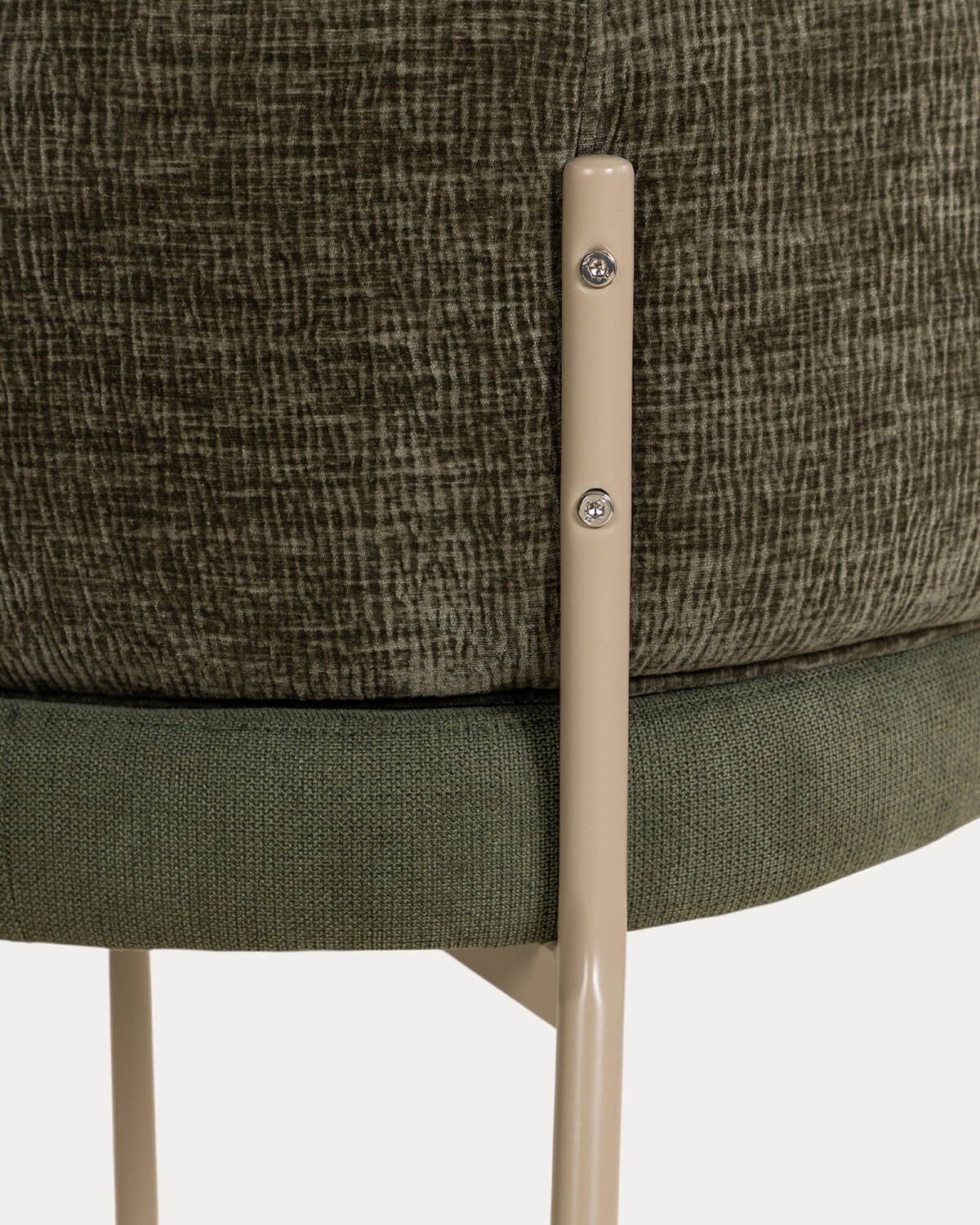 Silla de Comedor de Tela y Metal Hades Soft, imagen de galer&iacute;a 7