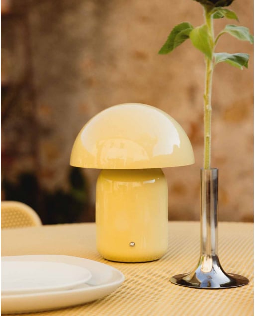 Lámpara de Mesa Dimmable LED Inalámbrica para Exterior Cecilia