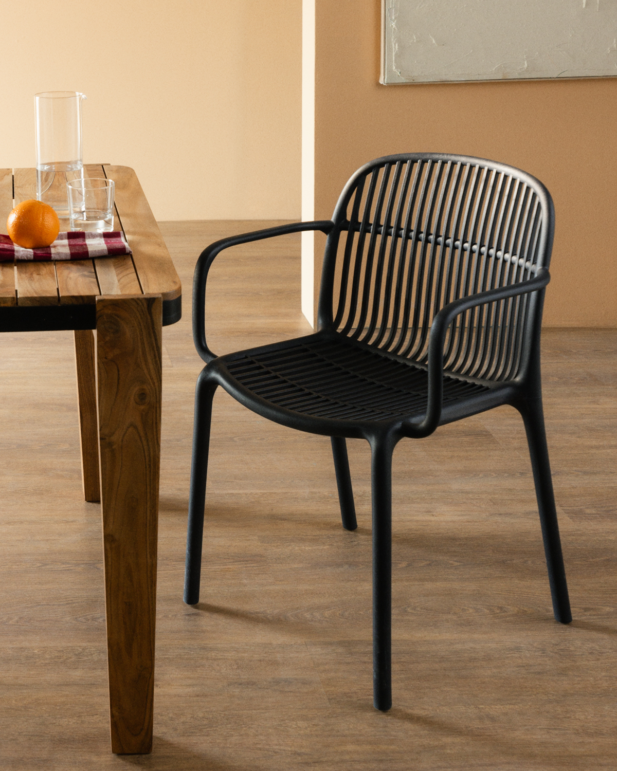 Silla de Comedor de Polipropileno con Reposabrazos Aisha, imagen de galer&iacute;a 2