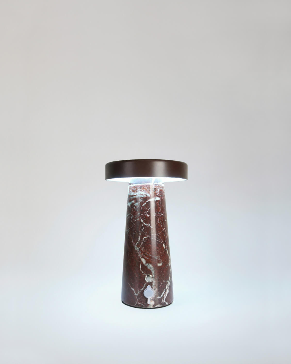 Lámpara de Mesa LED Inalámbrica para Exterior de Mármol y Metal Mysha, imagen de galer&iacute;a 7