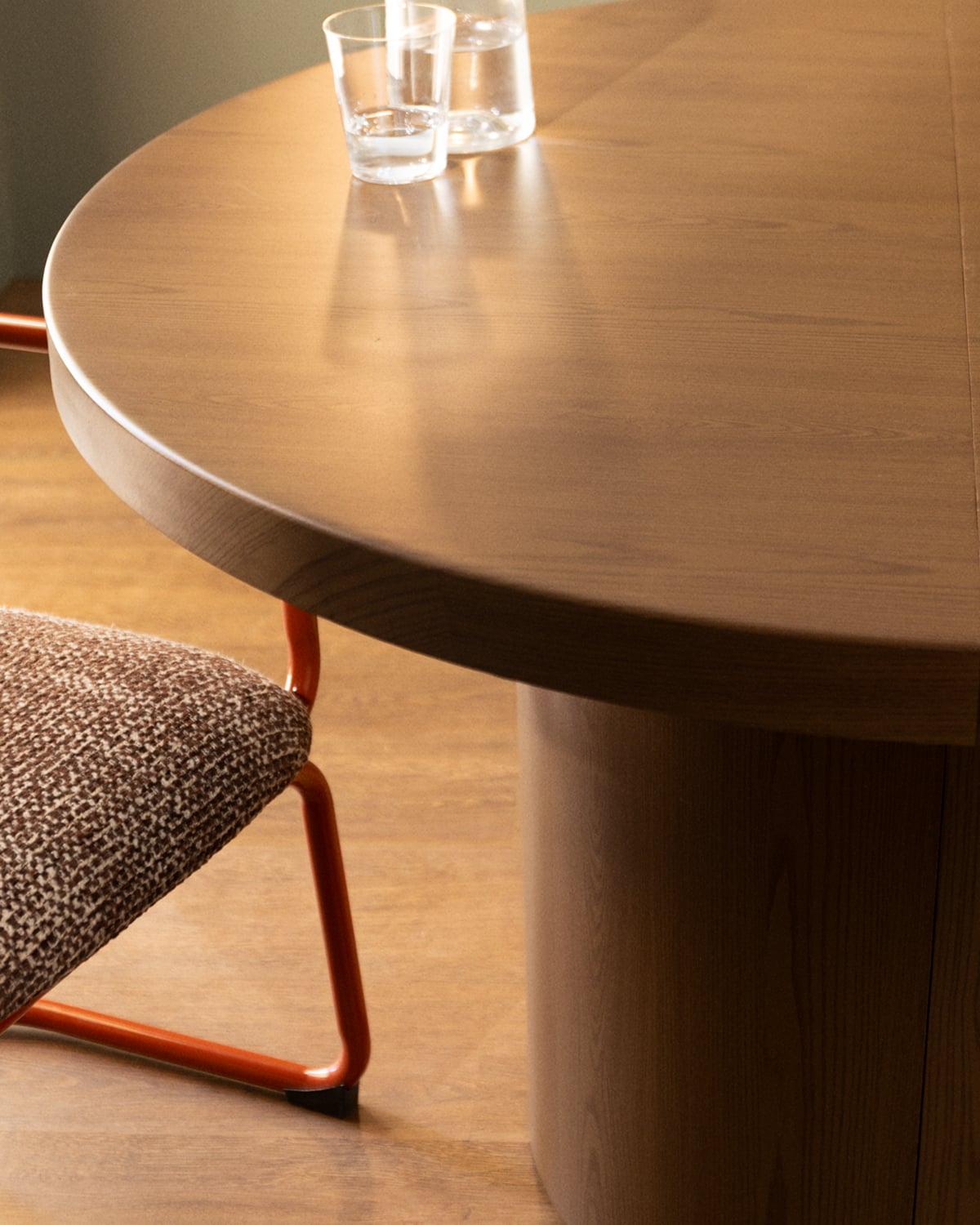 Mesa Extensible Redonda de Comedor de Metal (Ø120-240x120 cm) Beca, imagen de galer&iacute;a 6