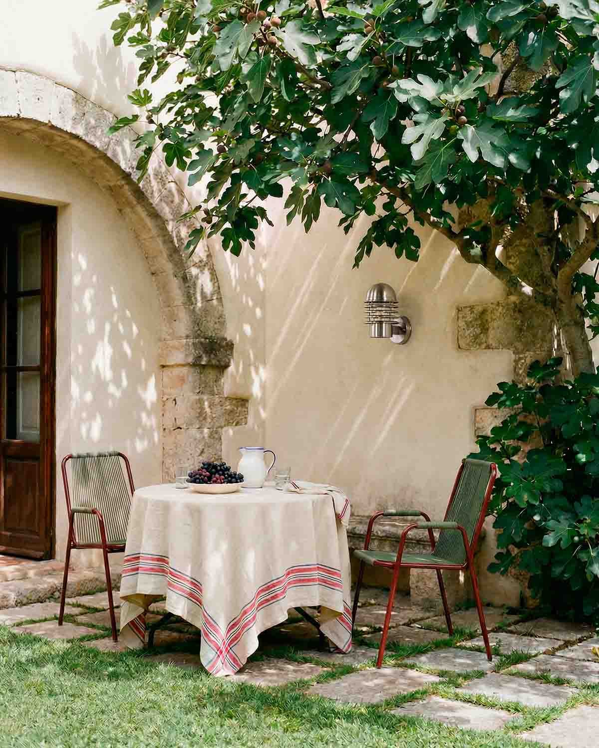 Silla de Exterior con Reposabrazos de Metal y Cuerda Mayailer, imagen de galer&iacute;a 2