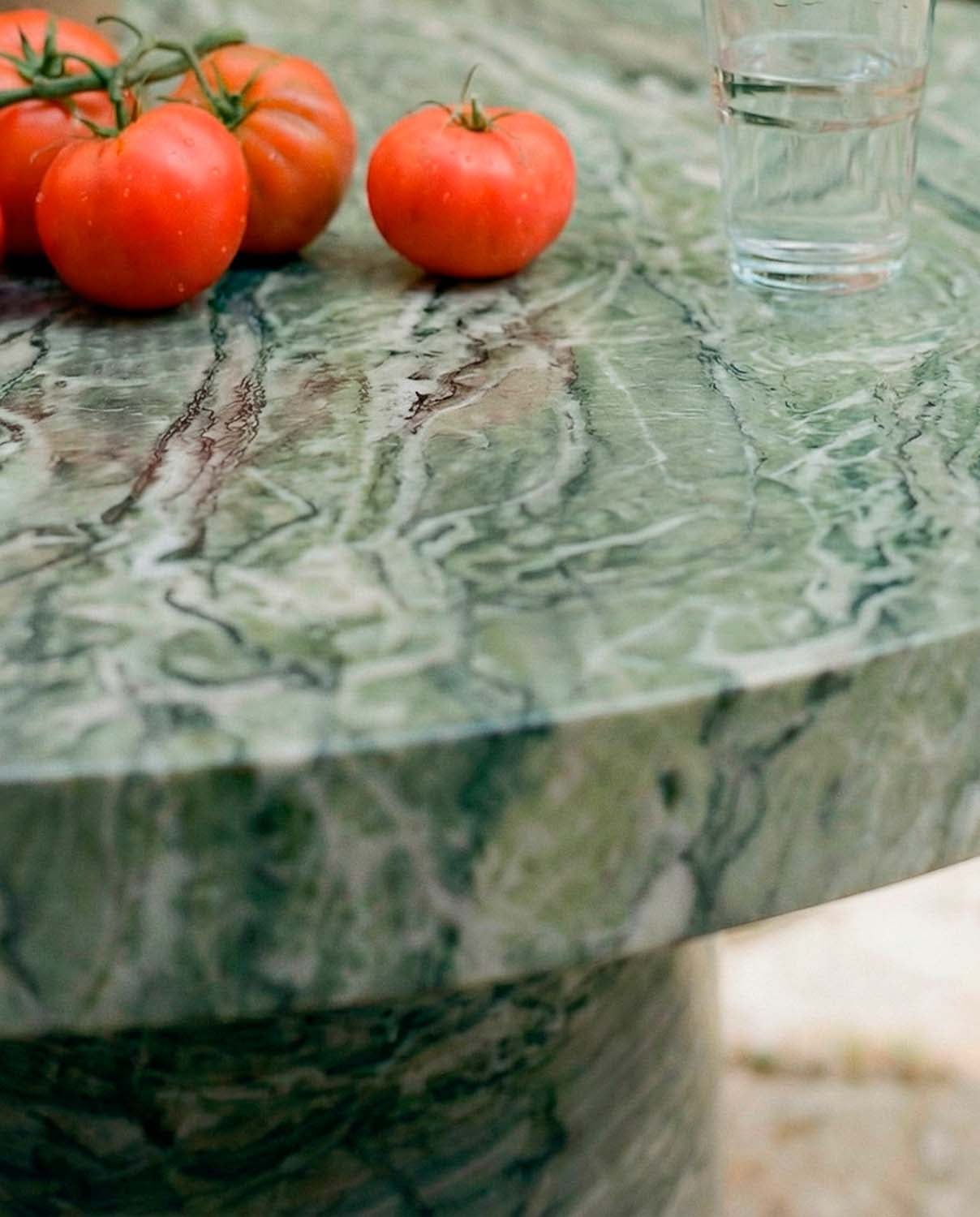 Mesa de Exterior Redonda de Hormigón (Ø120 cm) Mathis, imagen de galer&iacute;a 6