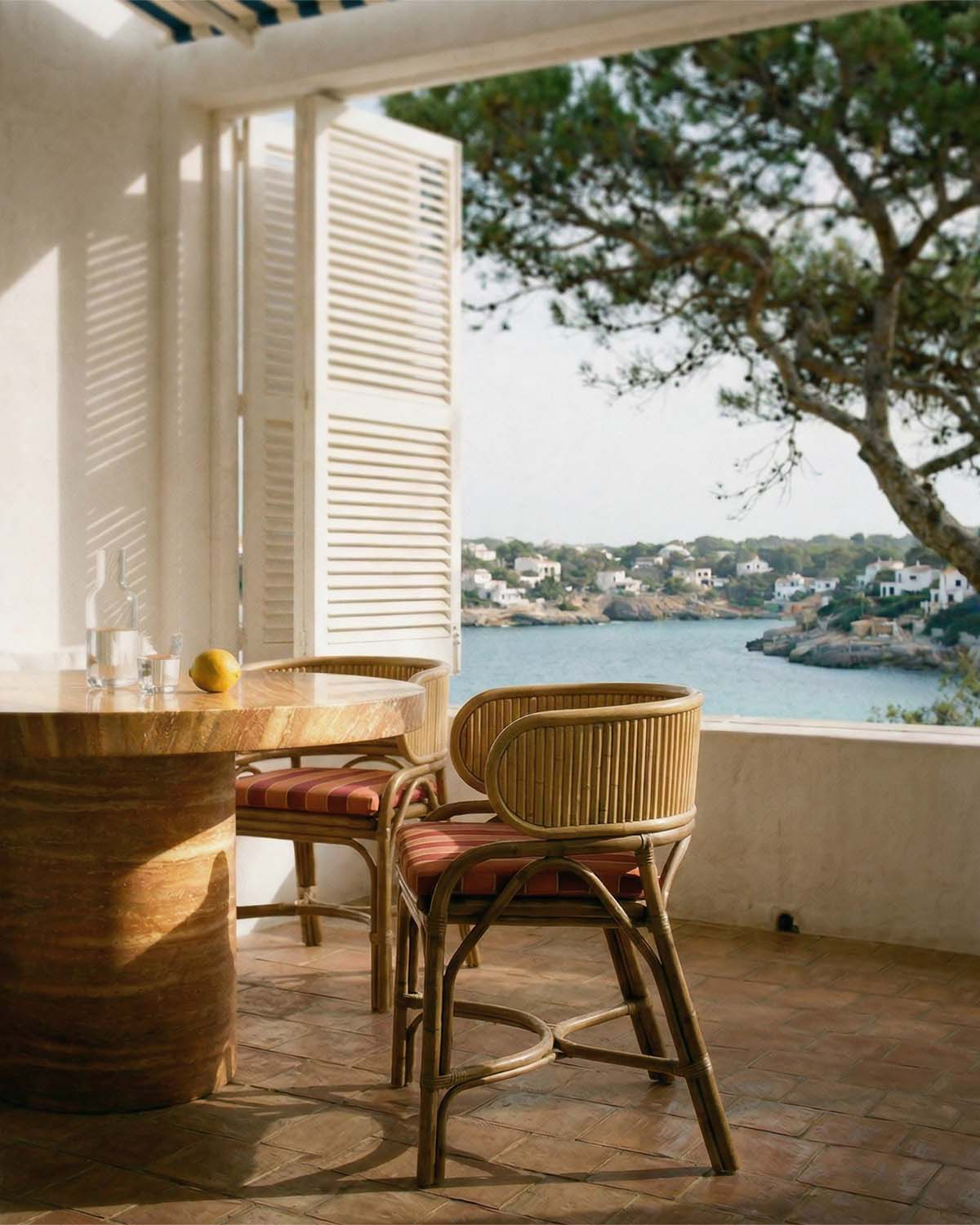 Silla de Exterior de Ratán Natural Dozza, imagen de galer&iacute;a 2