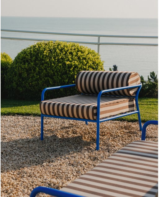 Sillón de Jardín de Metal y Tela Mitha