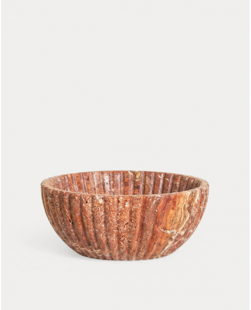 Cuenco decorativo Ø26,5 cm de mármol Agadir