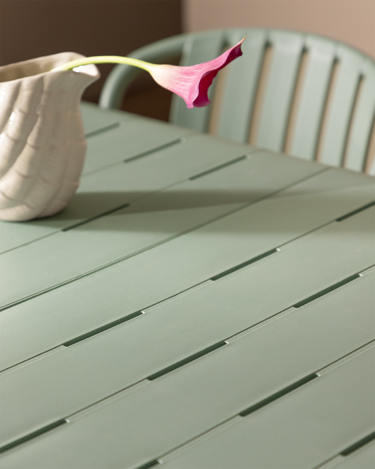 Mesa de Comedor Rectangular de Metal y Polipropileno (155x90 cm) Baztan, imagen de galer&iacute;a 6