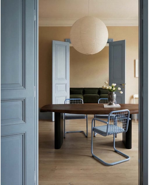 Mesa de comedor rectangular 220x110 cm de madera de mango Orlean