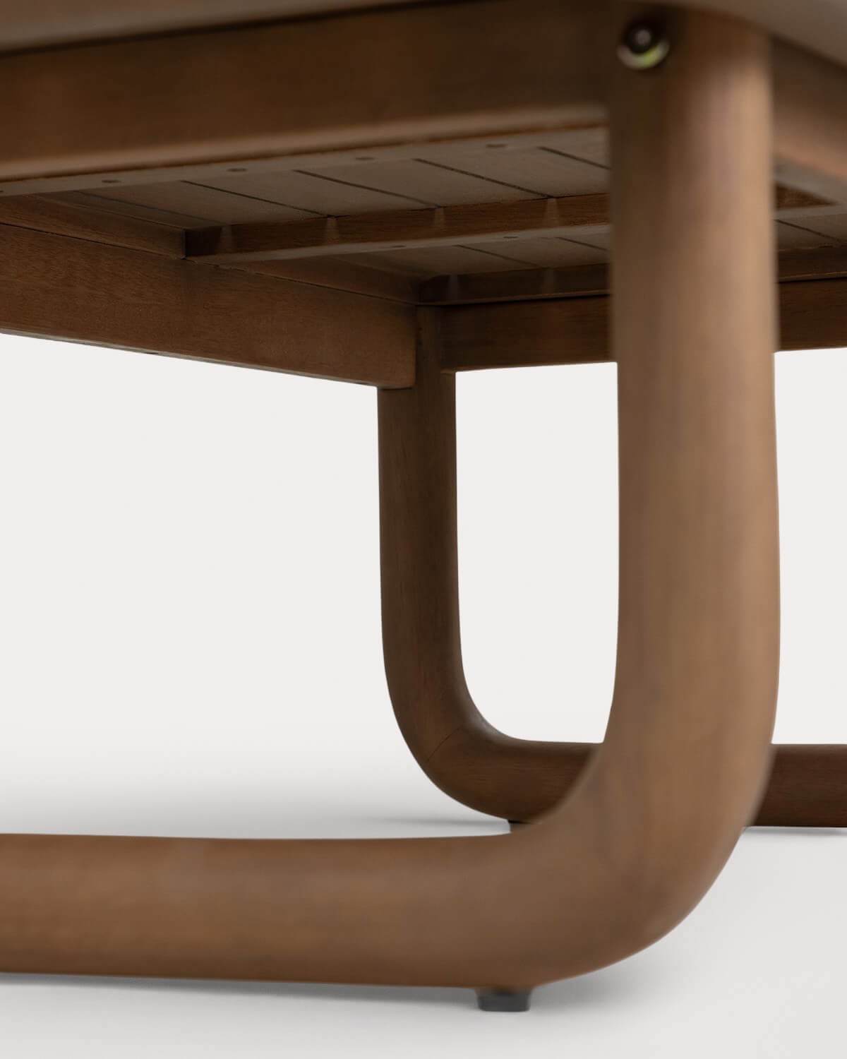 Mesa de Centro Rectangular de Madera de Eucalipto (110x65 cm) Elnes, imagen de galer&iacute;a 5