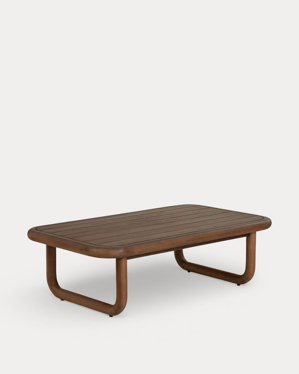 Mesa de Centro Rectangular de Madera de Eucalipto (110x65 cm) Elnes, imagen de galer&iacute;a 1