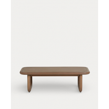 Mesa de Centro Rectangular de Madera de Eucalipto (110x65 cm) Edvard Madera de Eucalipto - The Masie