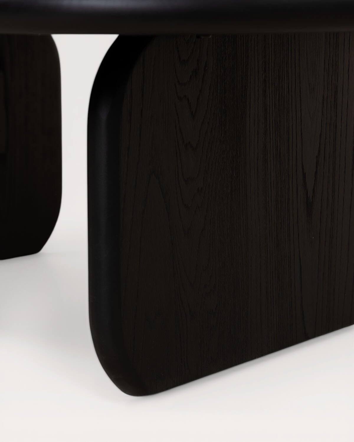 Mesa de Centro Rectangular de Madera de Pino y Madera de Olmo (110x80 cm) Kuroen, imagen de galer&iacute;a 9