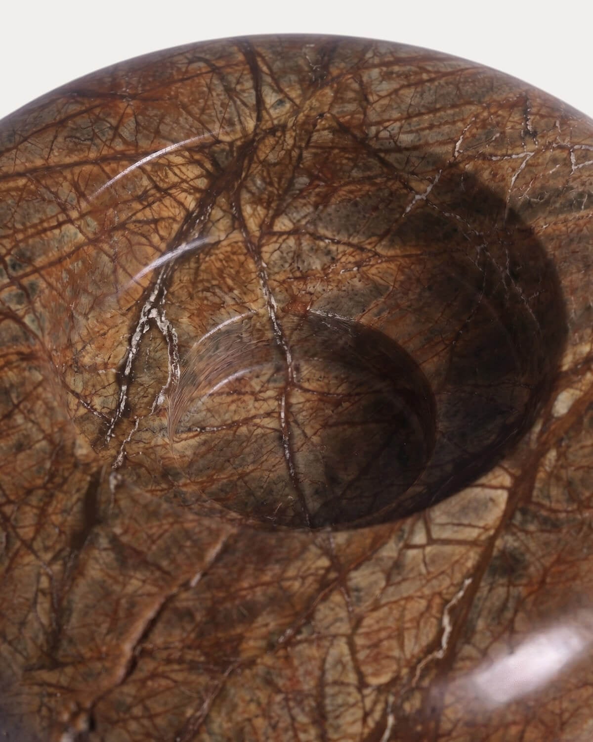 Portavelas Redondo de Mármol (Ø9 cm) Menera, imagen de galer&iacute;a 4