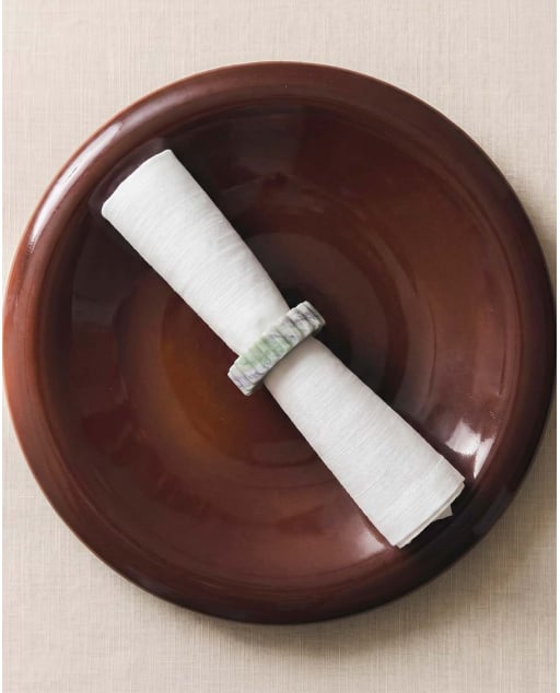 Set de 2 Servilleteros de Mármol (Ø5 cm) Neidka