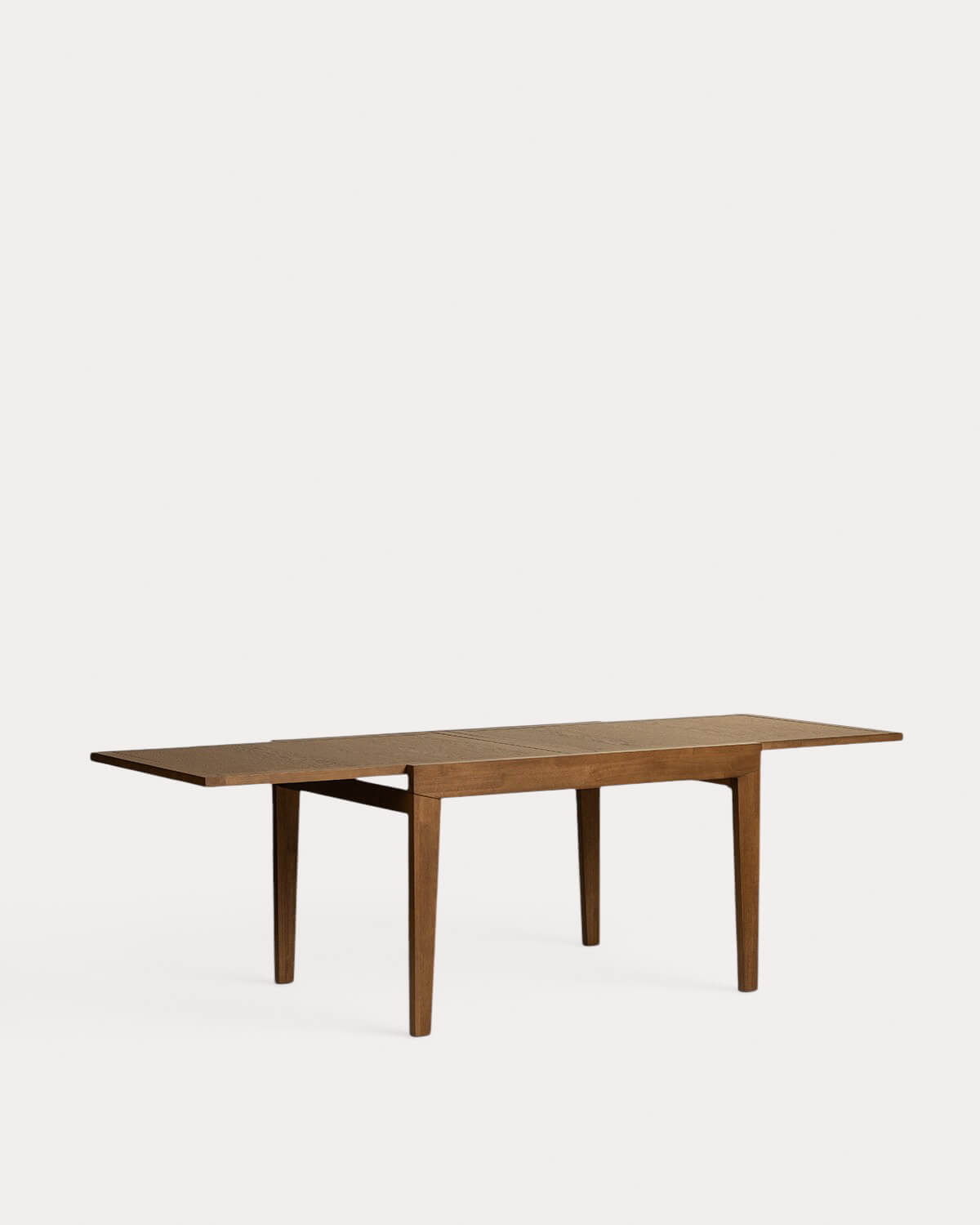 Mesa extensible rectangular 120-240x90 cm de comedor de madera Ronny, imagen de galer&iacute;a 2