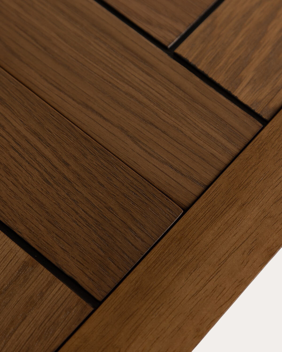 Mesa extensible rectangular 120-240x90 cm de comedor de madera Ronny, imagen de galer&iacute;a 6