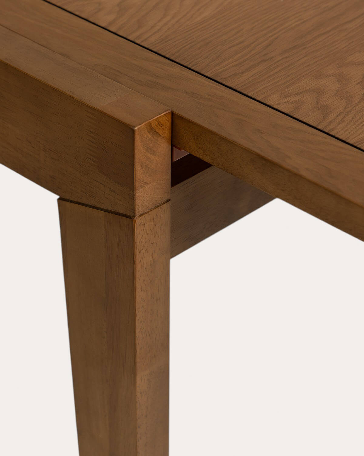 Mesa extensible rectangular 120-240x90 cm de comedor de madera Ronny, imagen de galer&iacute;a 7