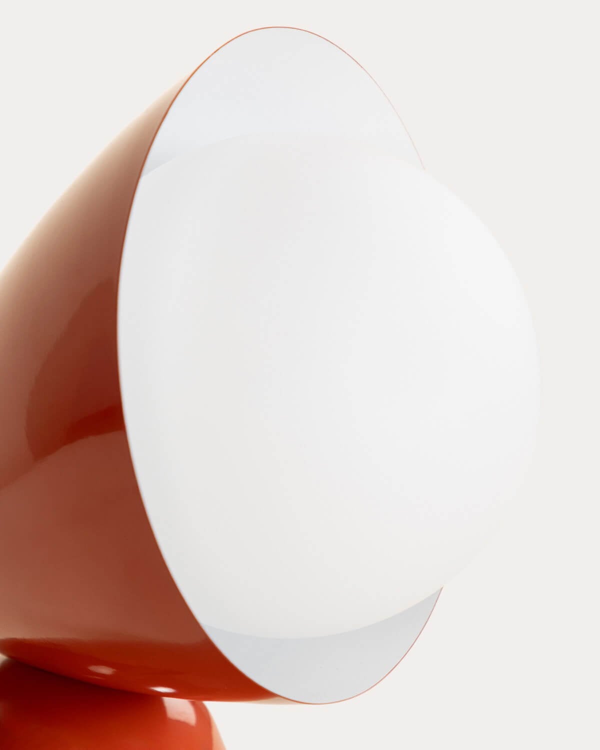 Lámpara de Mesa de Metal y Cristal Lucita, imagen de galer&iacute;a 5