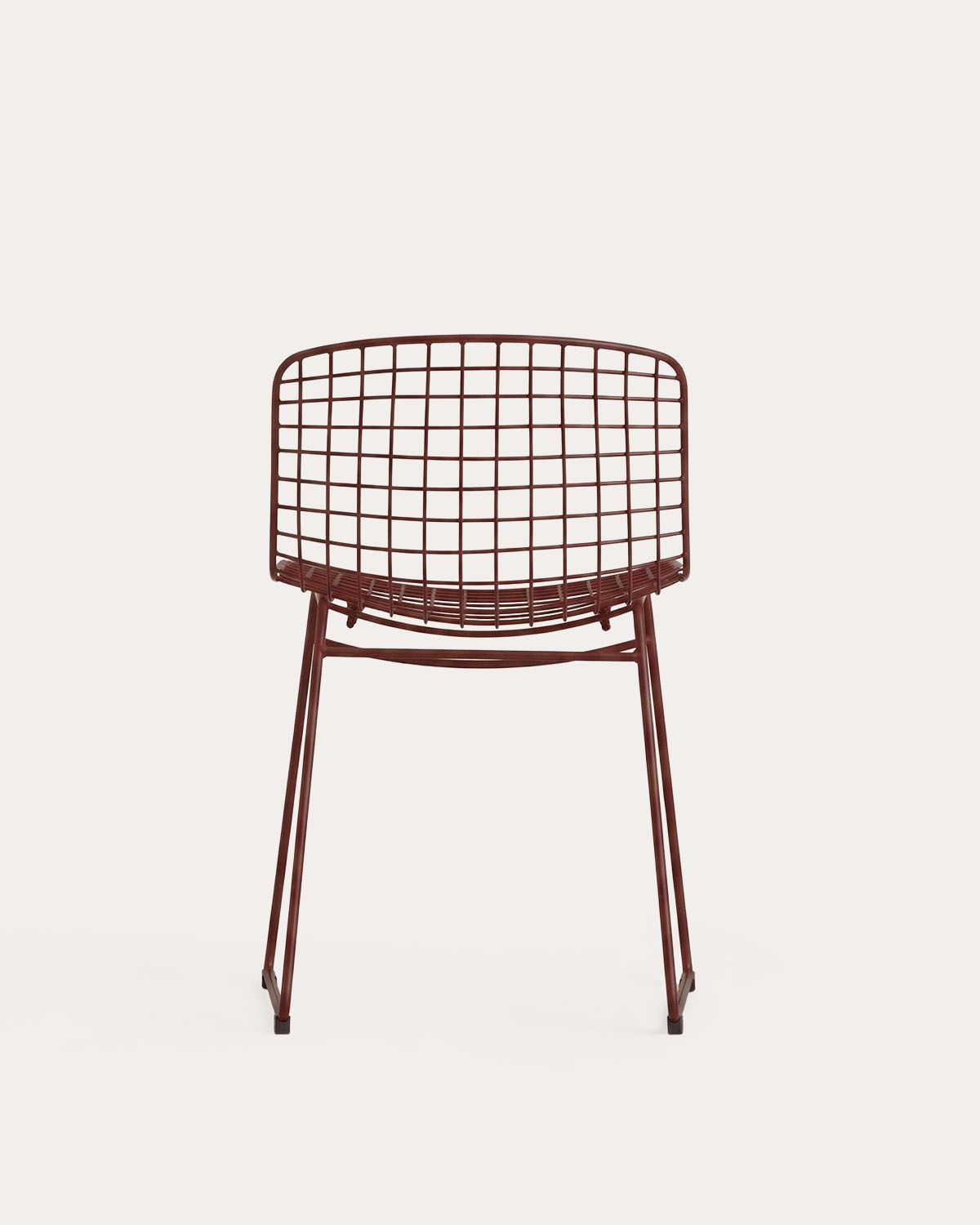 Silla de Comedor de Metal Aras Respaldo Bajo, imagen de galer&iacute;a 3