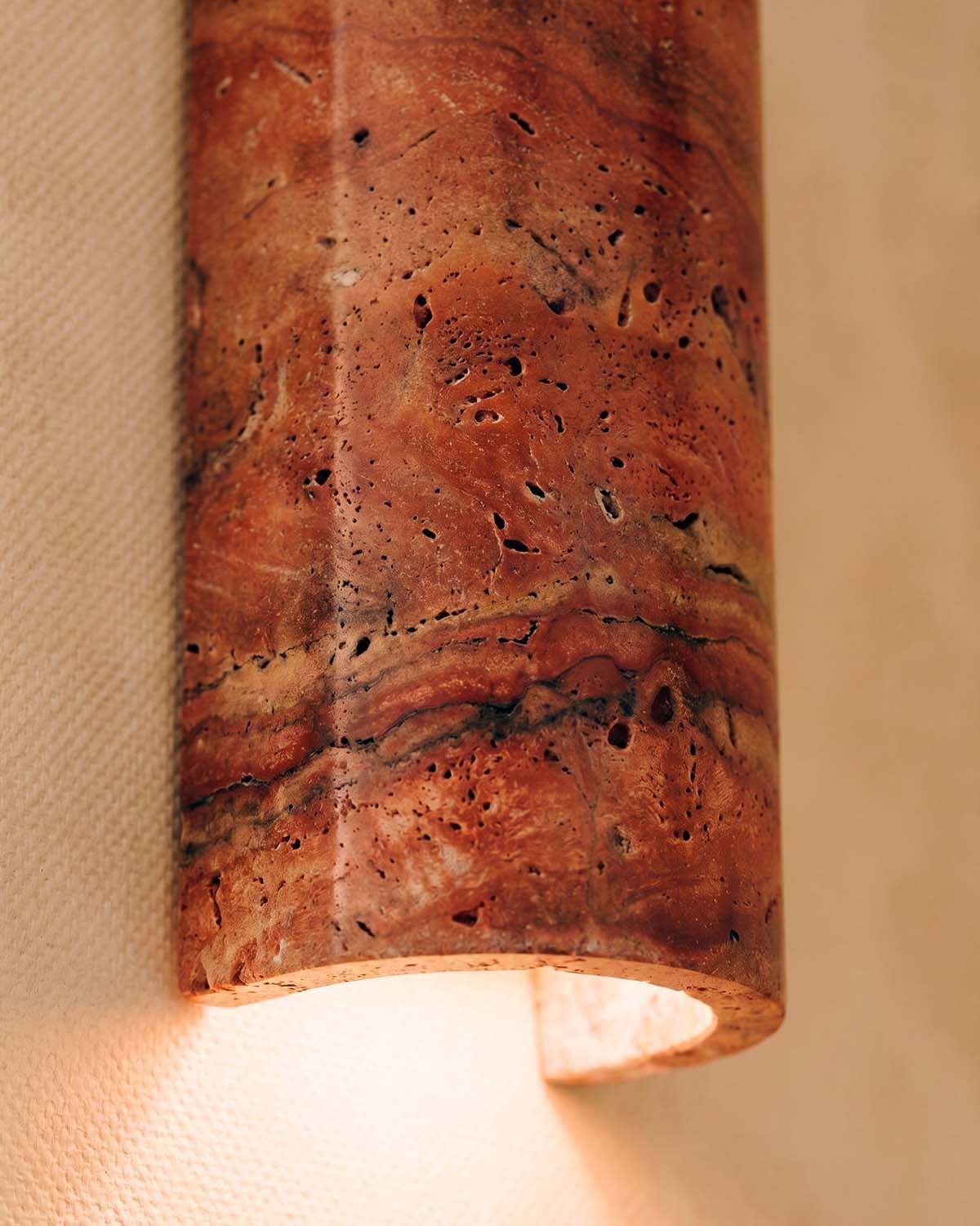 Aplique de Pared de Mármol Travertino Nasir, imagen de galer&iacute;a 3