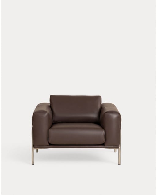 Sillón de Metal y Polipiel Jahir