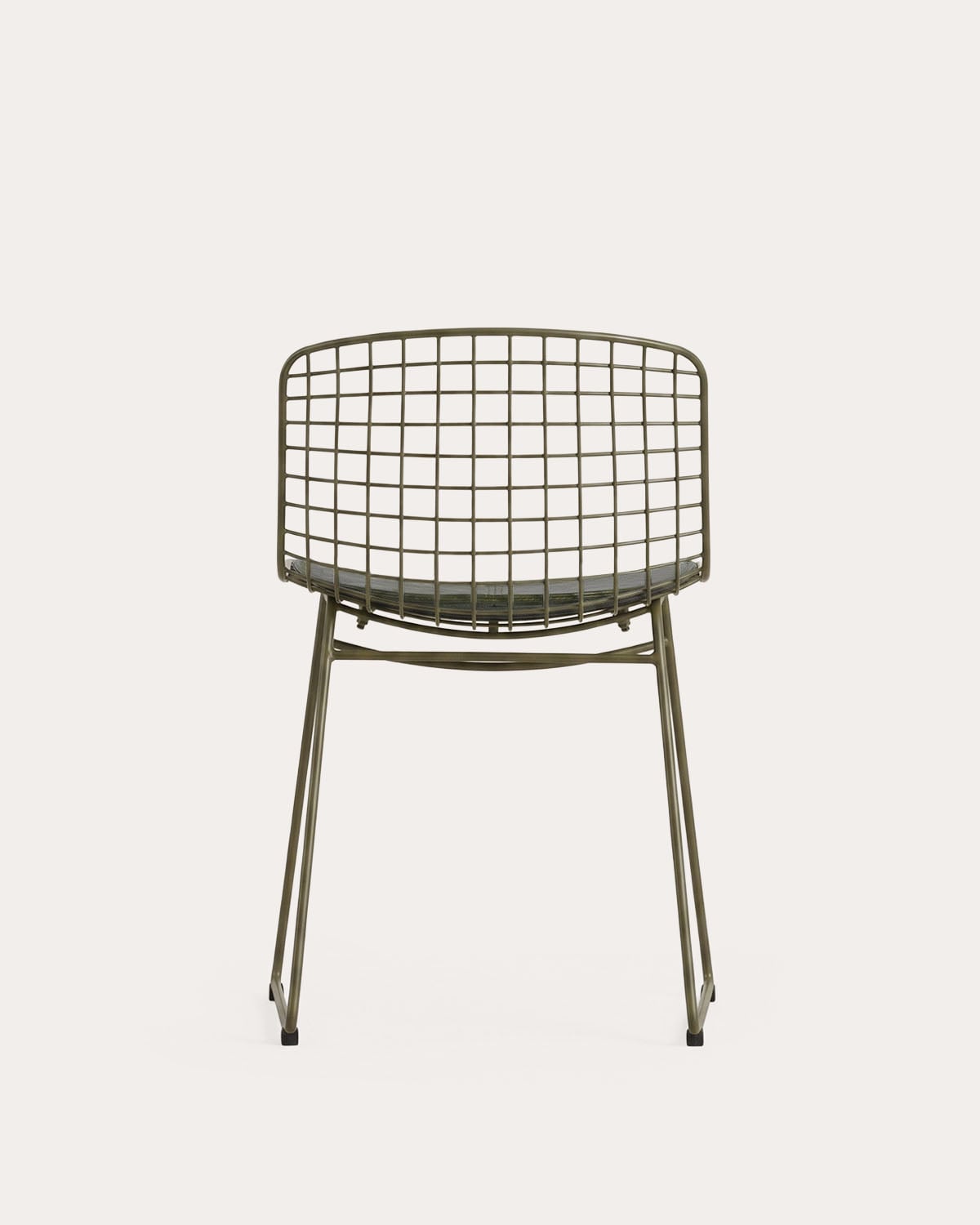 Silla de Comedor de Metal Aras Respaldo Bajo, imagen de galer&iacute;a 3