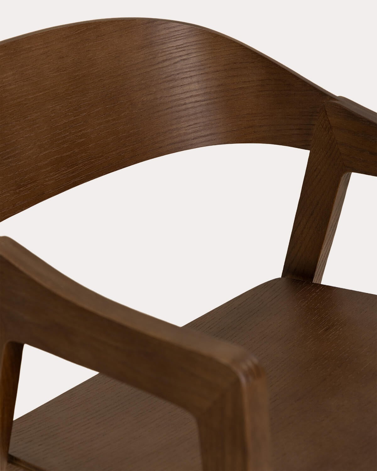Pack 4 Sillas de Comedor de Madera de Roble con Reposabrazos Laly, imagen de galer&iacute;a 4